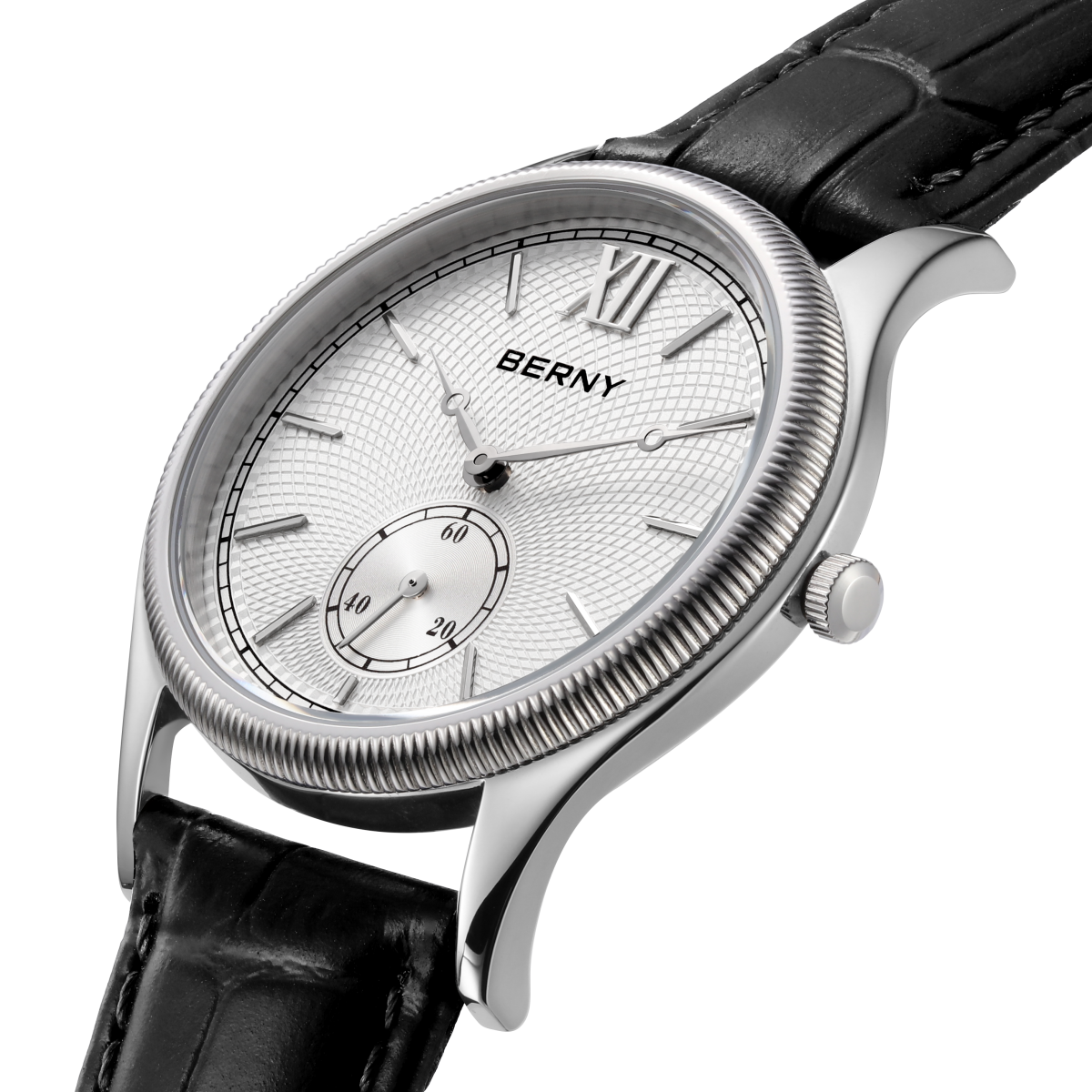 Guilloché Dial Watch - BERNY Men's Watches Luxury Classic Stylish