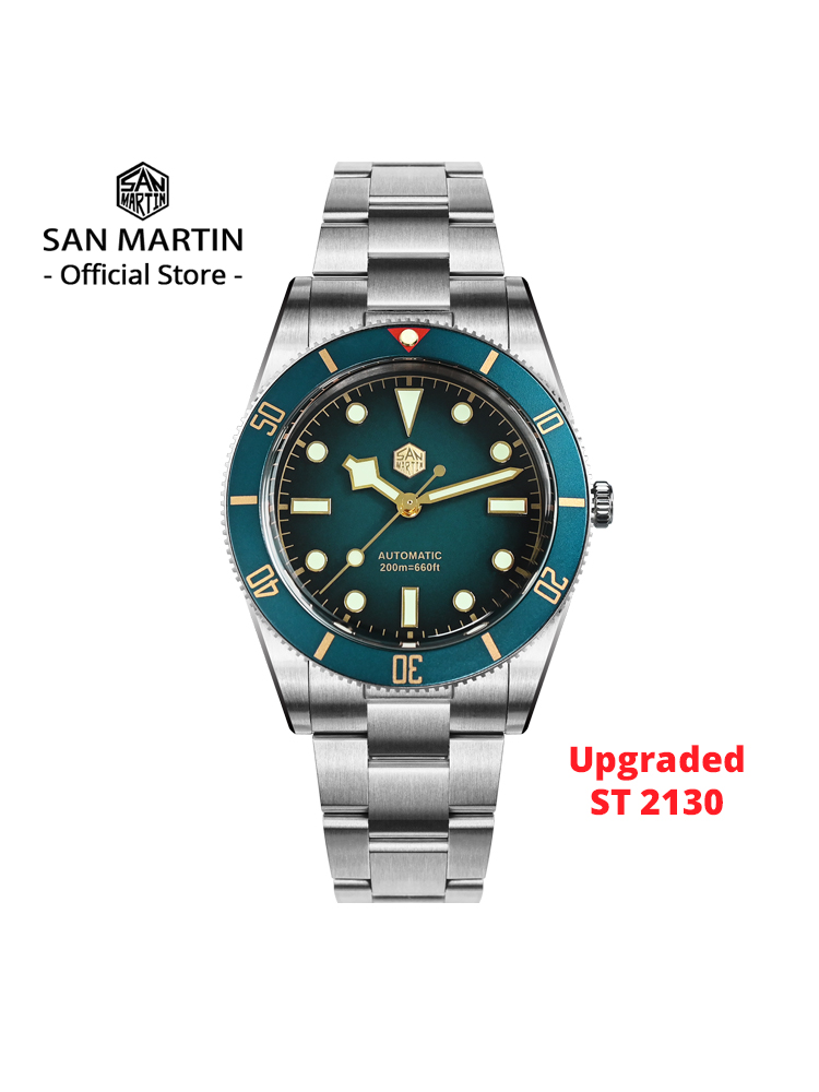 Guilloché Dial Watch - San Martin New Upgraded 37mm BB54