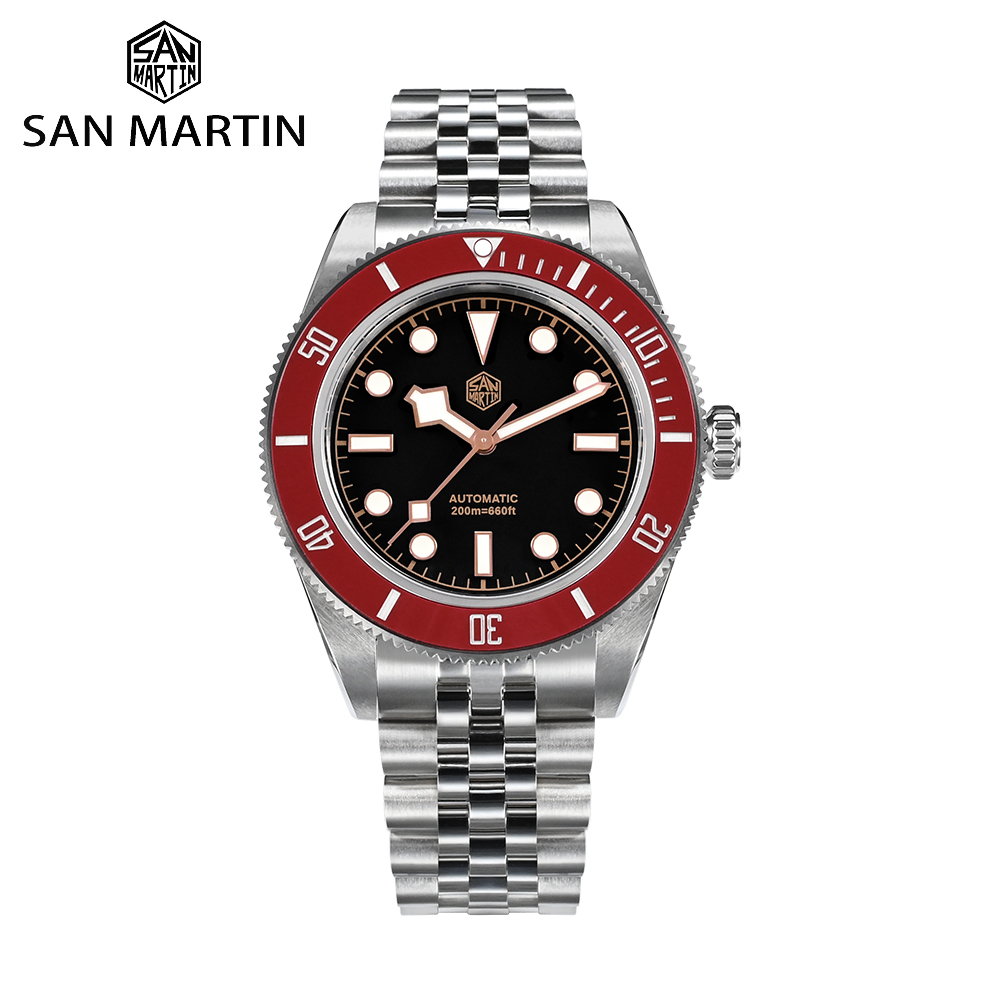 Guilloché Dial Watch - San Martin 40mm BB Men Watch