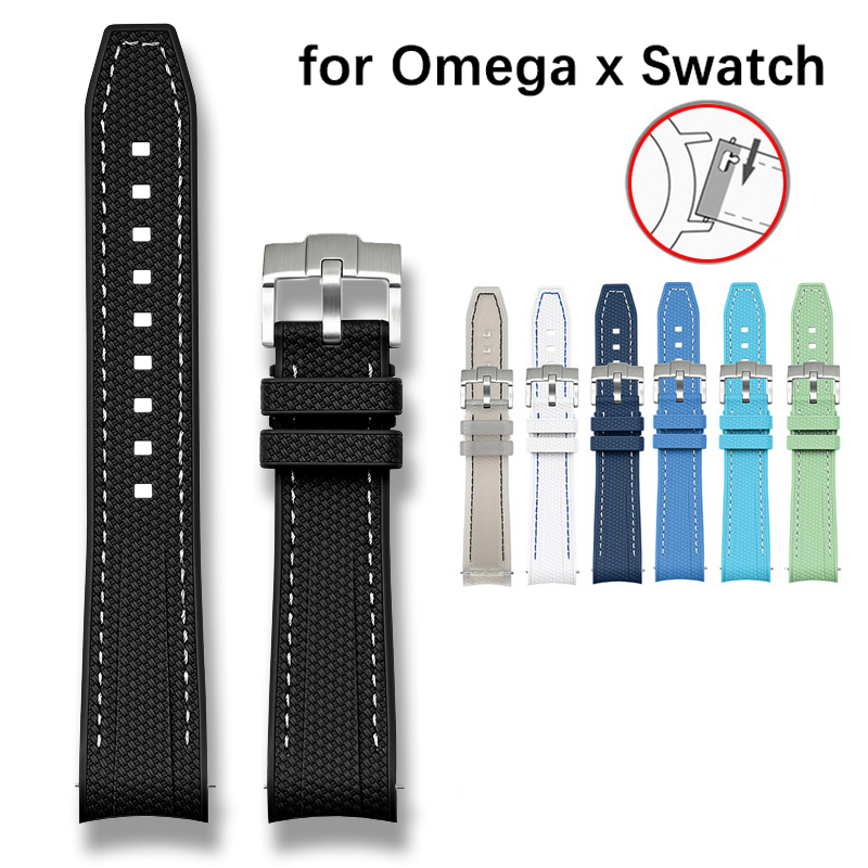 Luxury Watch Omega - Liquid Silicone Watch Strap for Omega