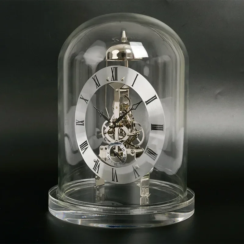 Table Watch Luxury - Nordic Retro Desk Clock Metal Mechanical