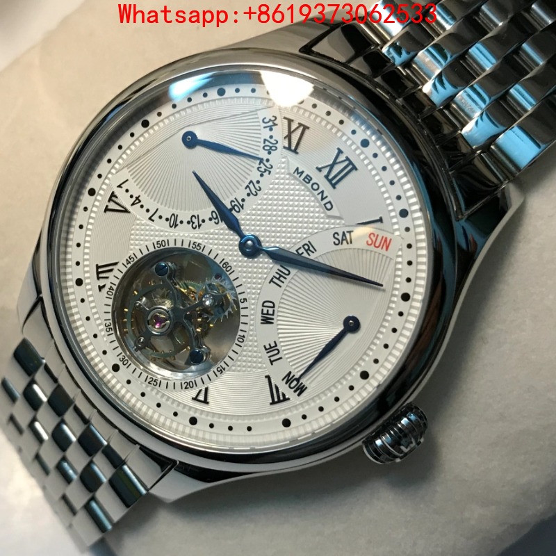 Tourbillon Movement Watch - Tourbillon Movement Mechanical Men's Watch ST8004