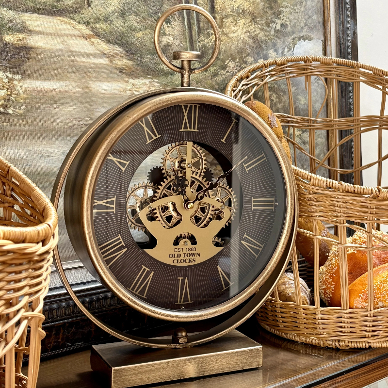 Table Watch Luxury - Retro Table Clocks Light Luxury Living