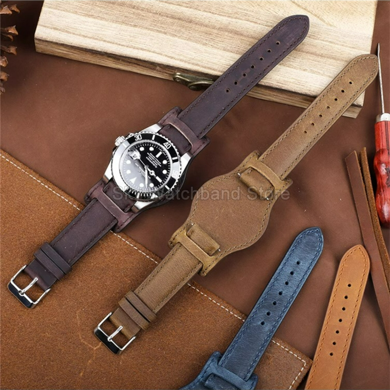 Luxury Watch Class - Head Layer Crazy Horse Leather Watch