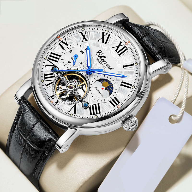 Tourbillon Movement Watch - Top Brand Mens Watches Tourbillon Automatic