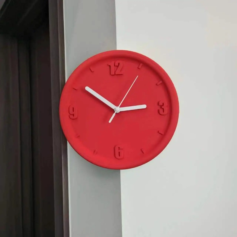 Luxury Watch Wall Clock - Ins Quiet Wall Clock 8inch Non-Ticking