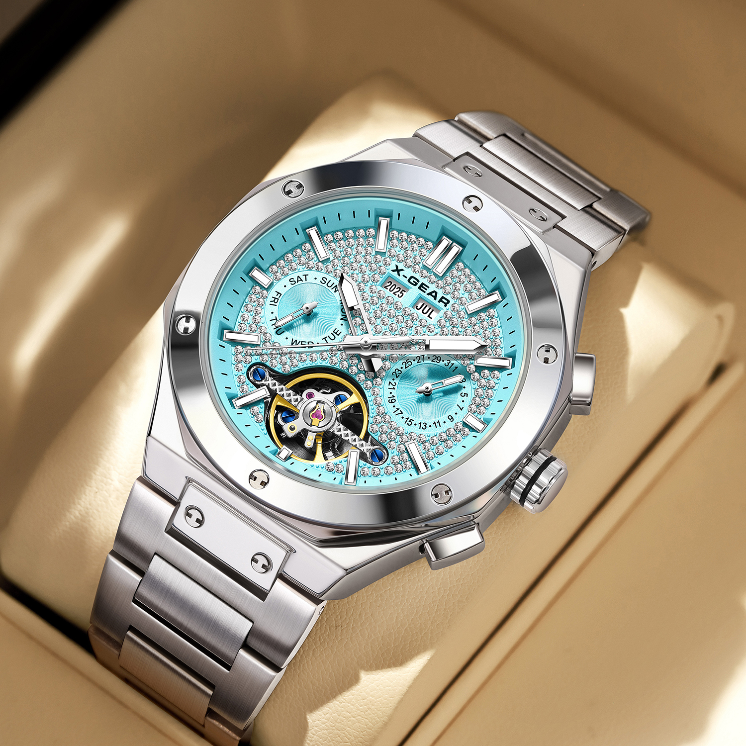 Luxury X I Watch - X-GEAR Men's Luxury Tourbillon Automatic Mechanical