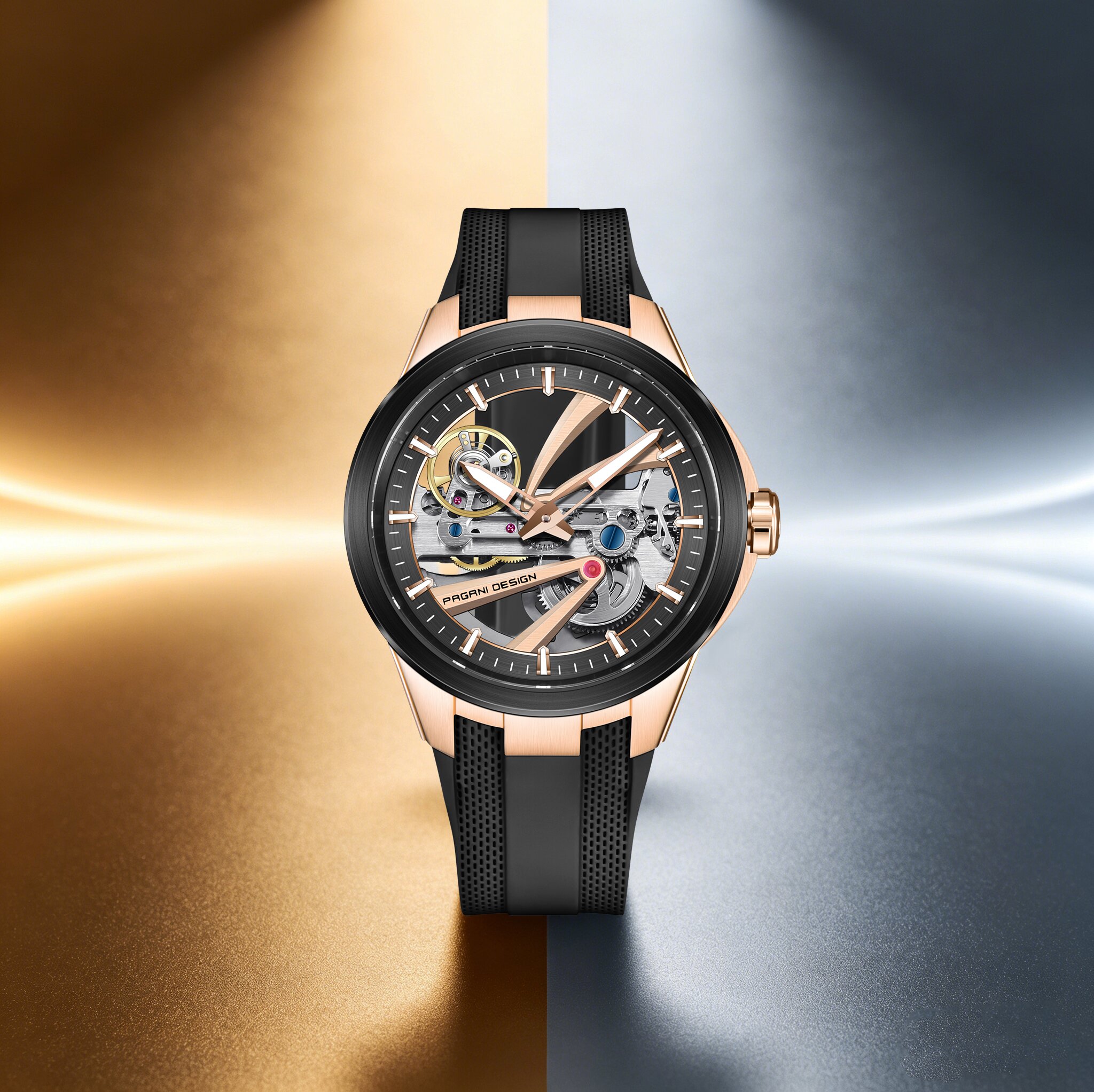 PAGANI DESIGN Extraordinary De - Tourbillon Movement Watch ulasan dan harga