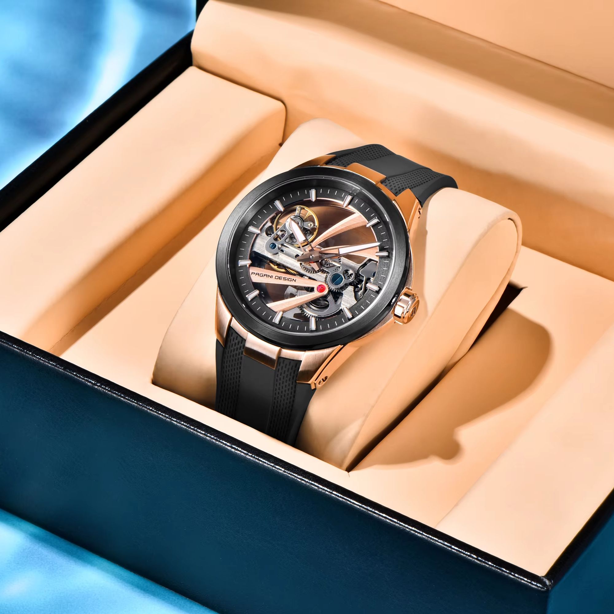 PAGANI DESIGN Extraordinary De - Tourbillon Movement Watch ulasan dan harga