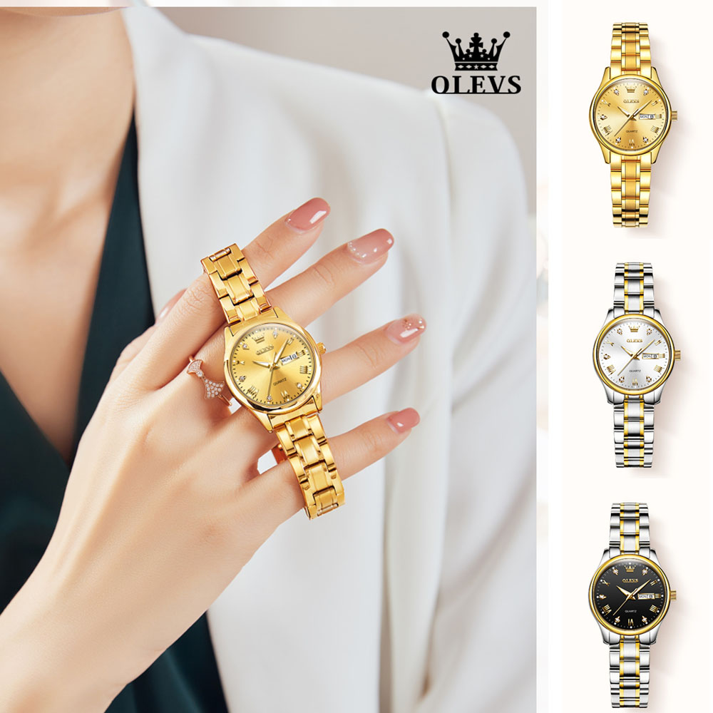 OLEVS 5563 New Fashion Women Q - Luxury Watch Brand For Women ulasan dan harga