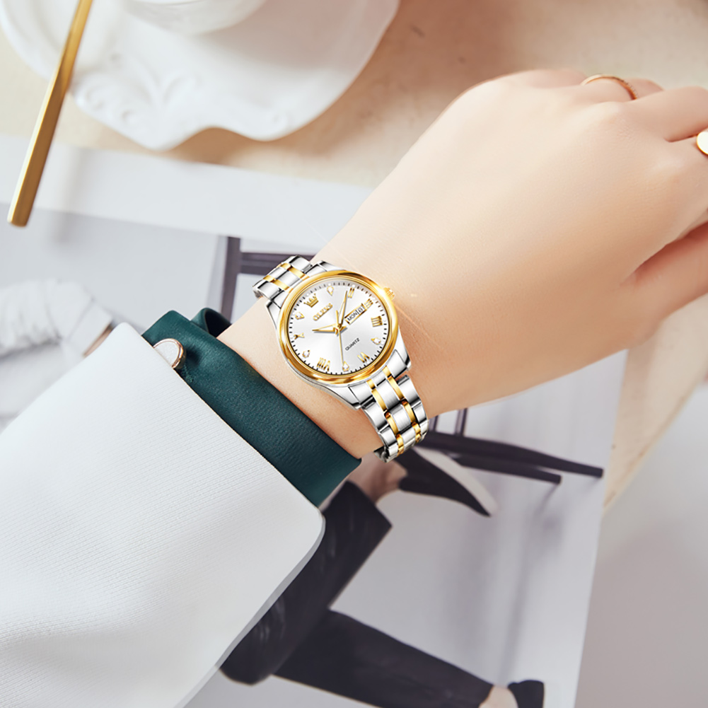 OLEVS 5563 New Fashion Women Q - Luxury Watch Brand For Women ulasan dan harga