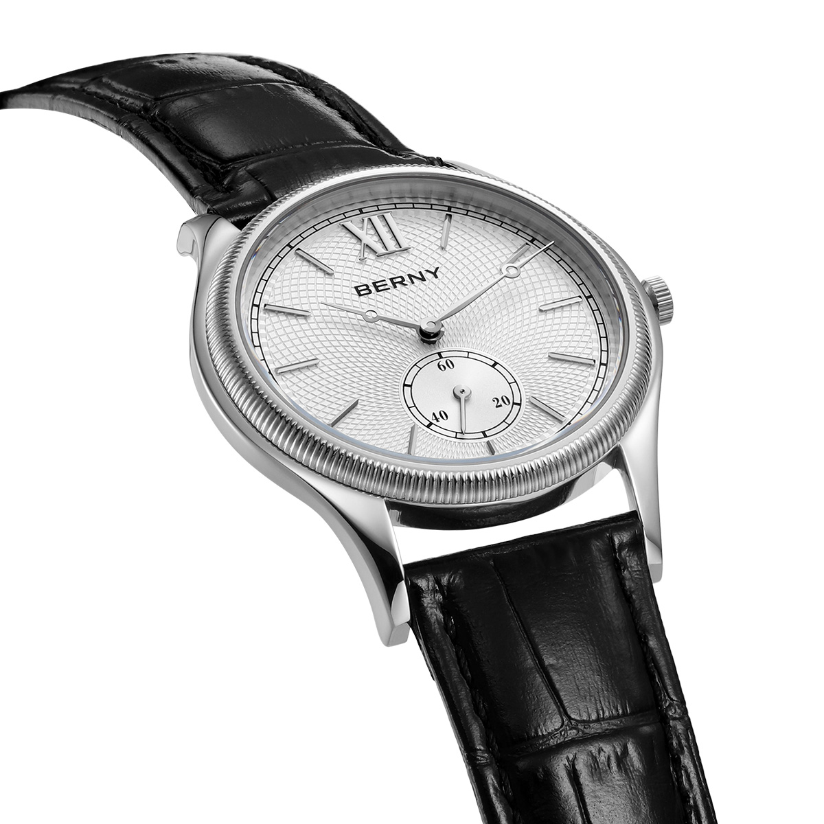 BERNY Men's Watches Luxury Cla - Guilloché Dial Watch ulasan dan harga