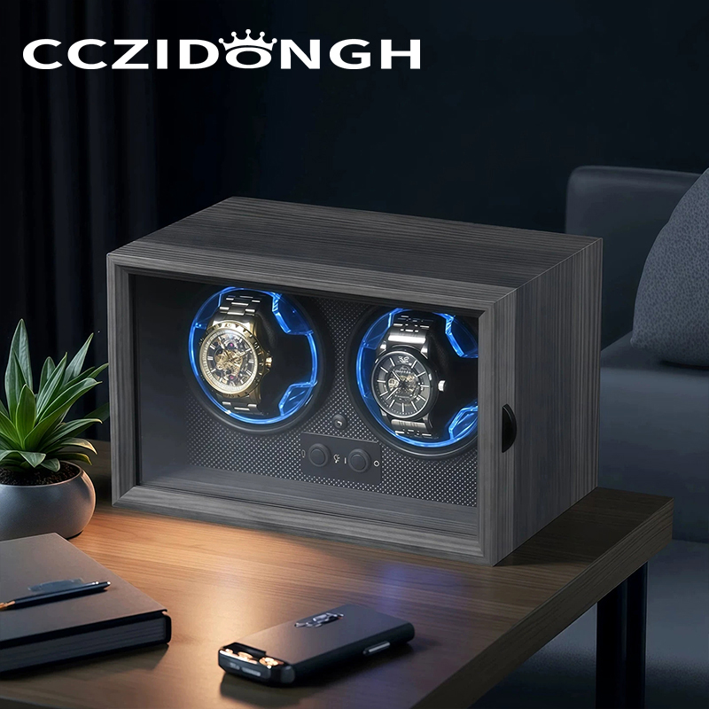 CCZIDONGH Wood Automatic Watch - Luxury Watch Winder Box ulasan dan harga