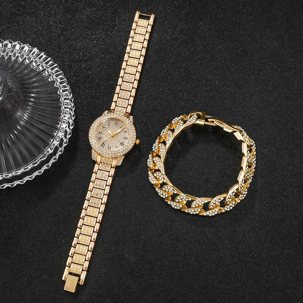 Diamond Women Watches Gold Wat - Luxury Watch Brand For Women ulasan dan harga