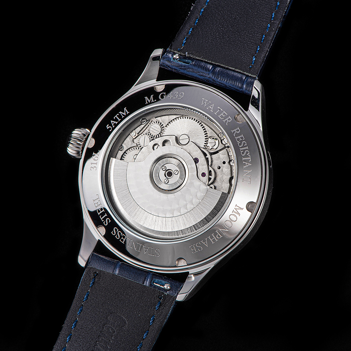 Sugess Moonphase Watch of Men  - Guilloché Dial Watch ulasan dan harga
