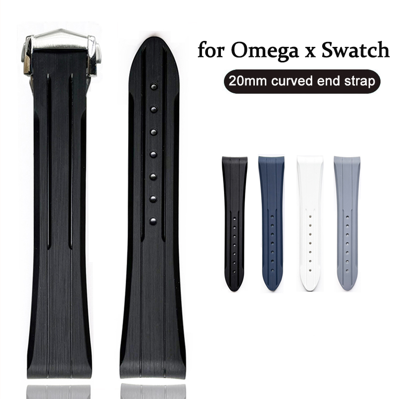 20mm Rubber Strap for Omega X  - Luxury Watch Omega ulasan dan harga