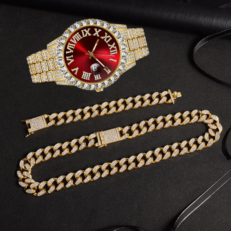 Luxury Gold Watch for Men Full - Luxury Watch Miami ulasan dan harga