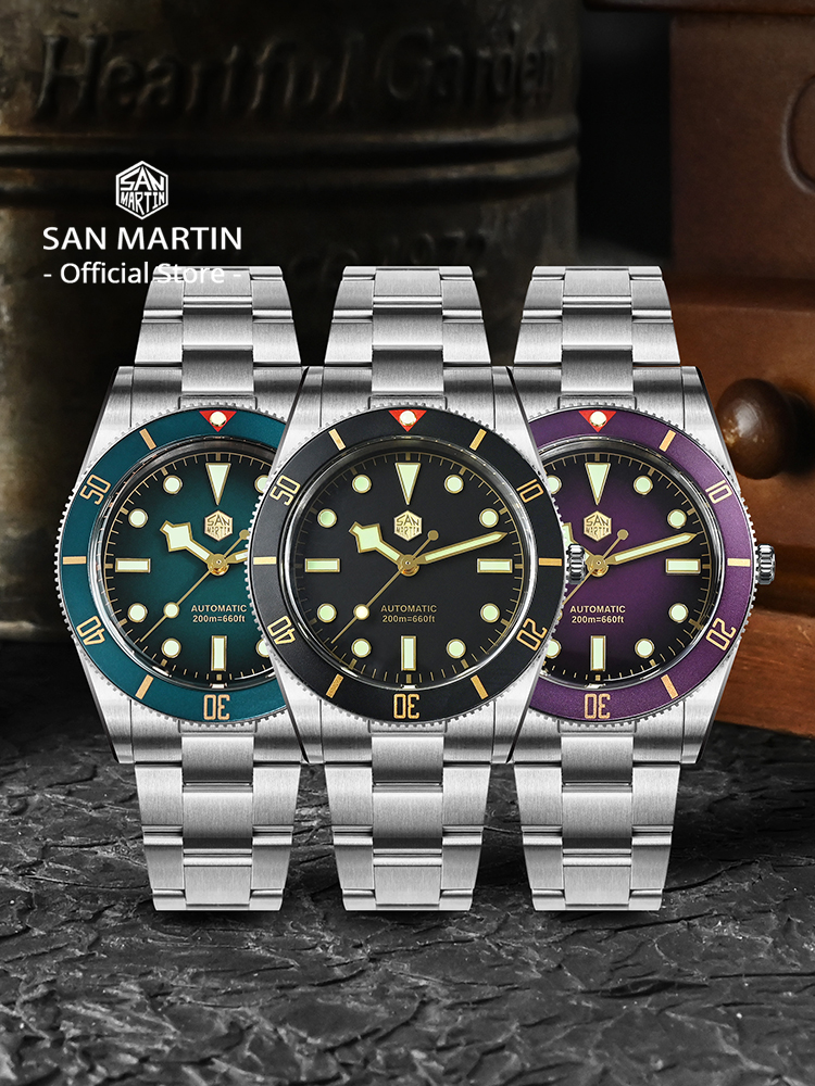 San Martin New Upgraded 37mm B - Guilloché Dial Watch ulasan dan harga