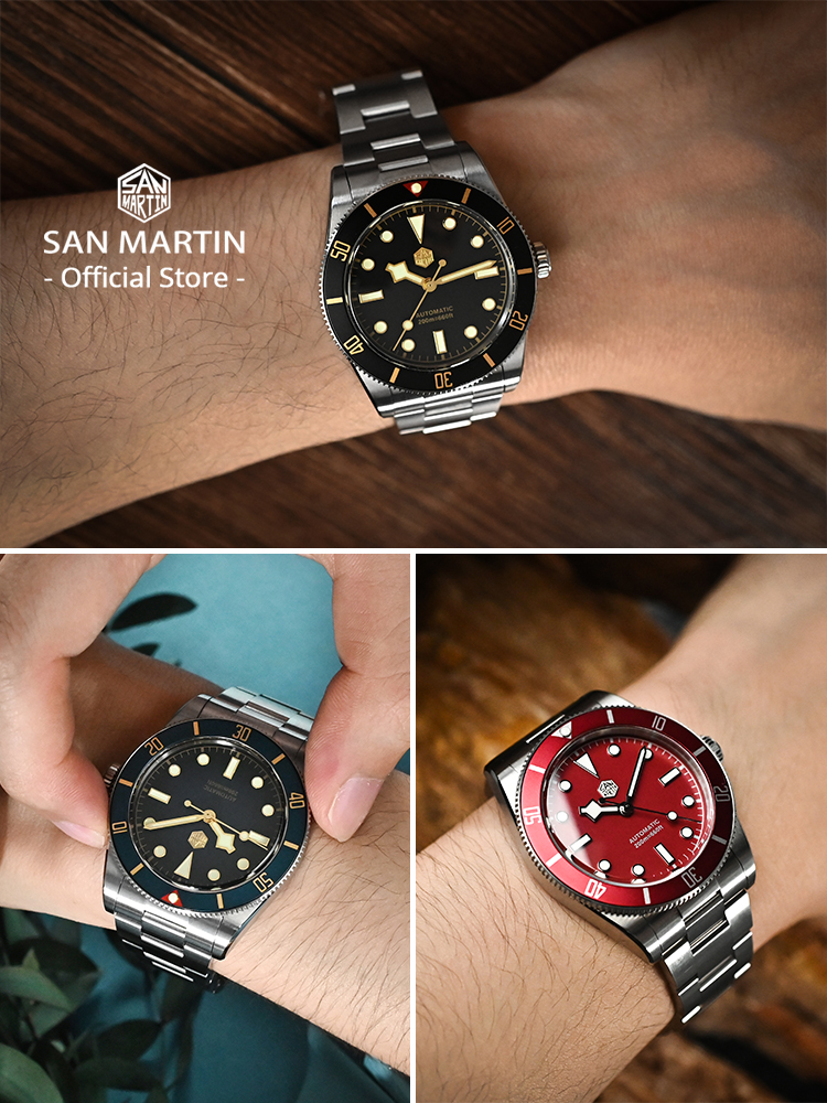 San Martin New Upgraded 37mm B - Guilloché Dial Watch ulasan dan harga