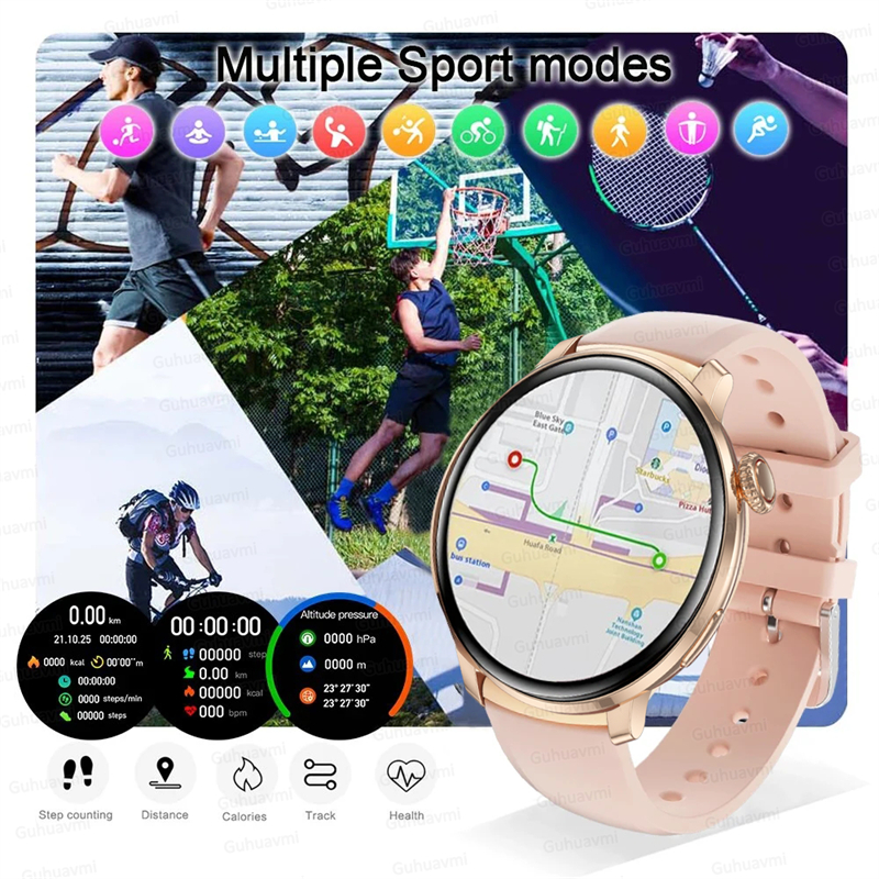 2026New Lady Smart Watch Women - Compass Watch Luxury ulasan dan harga