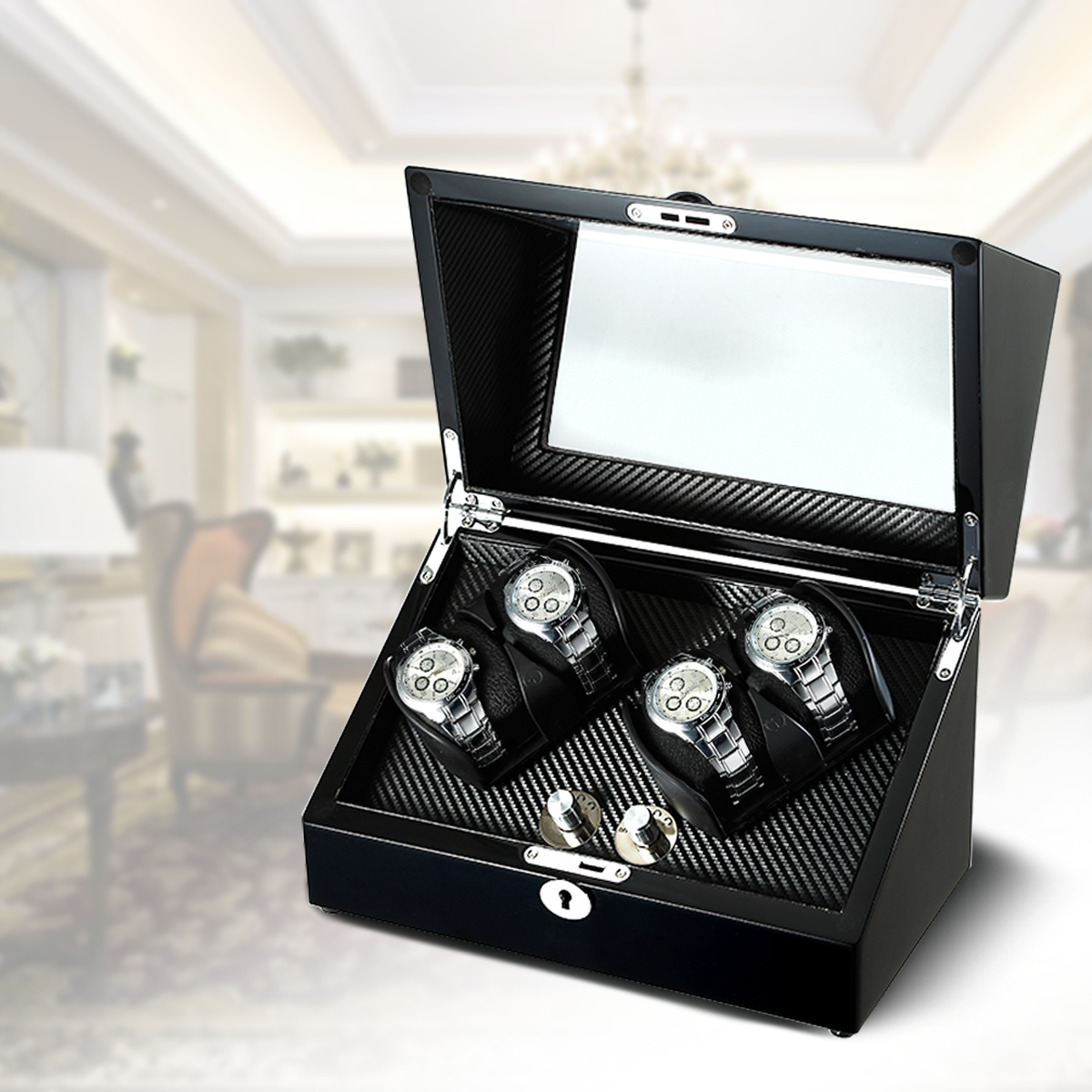 Luxury Watch Winder For Automa - Luxury Watch Winder Box ulasan dan harga