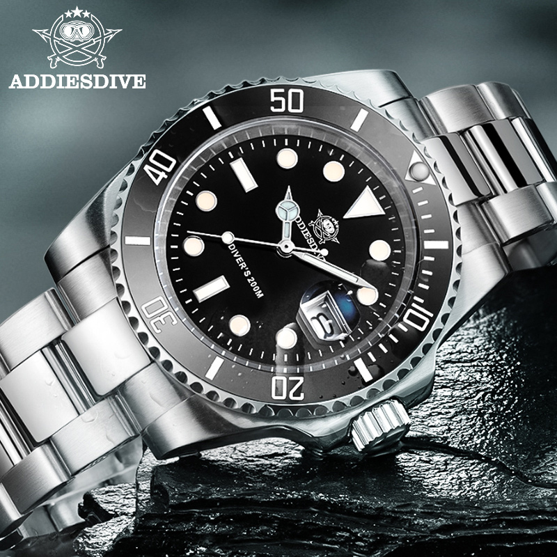 ADDIESDIVE 41mm Men's Quartz W - Luxury Watch Drawing ulasan dan harga