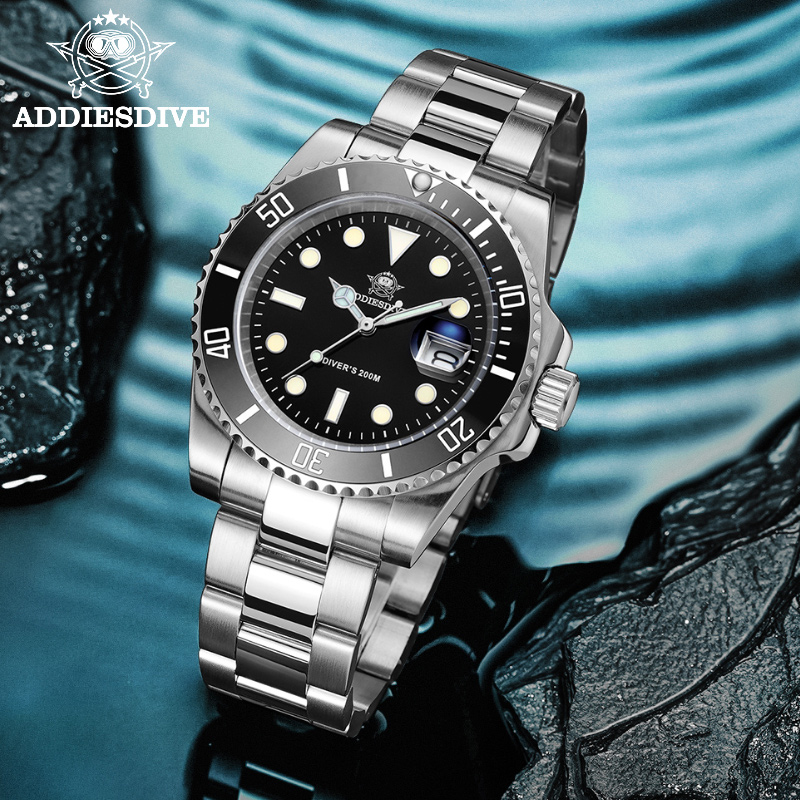 ADDIESDIVE 41mm Men's Quartz W - Luxury Watch Drawing ulasan dan harga