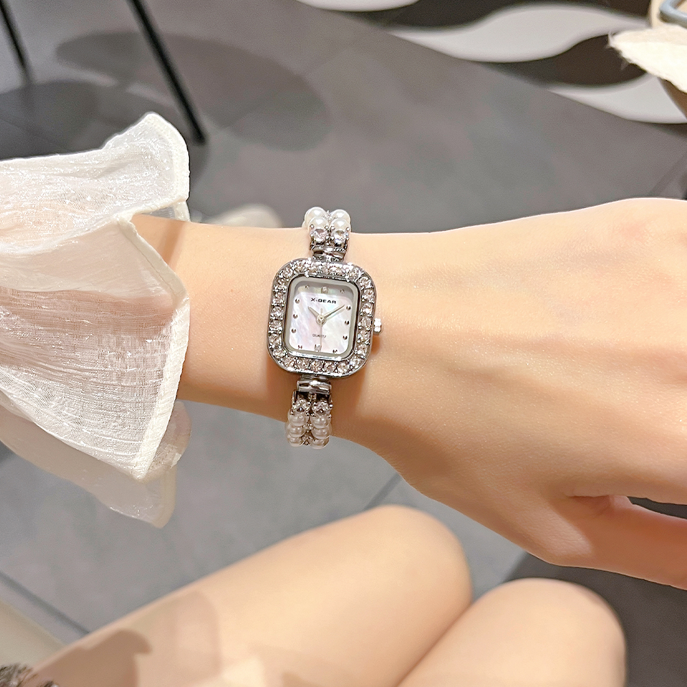 X-GEAR Pearl Studded Strap Wom - Luxury X I Watch ulasan dan harga
