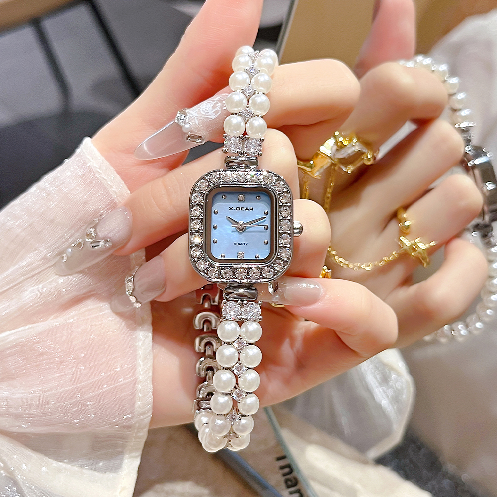 X-GEAR Pearl Studded Strap Wom - Luxury X I Watch ulasan dan harga