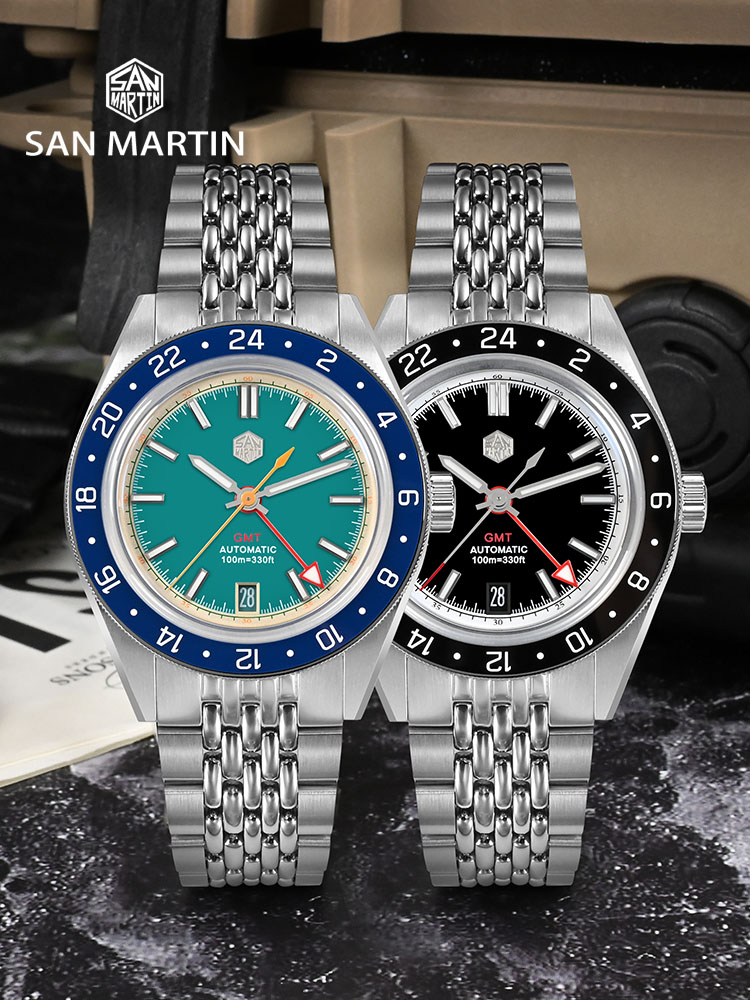 San Martin Original Design Fas - Guilloché Dial Watch ulasan dan harga