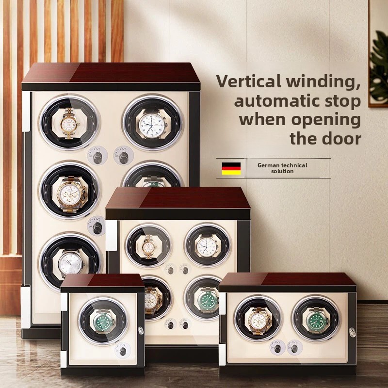 Automatic Rotating Watch Winde - Luxury Watch Winder Box ulasan dan harga