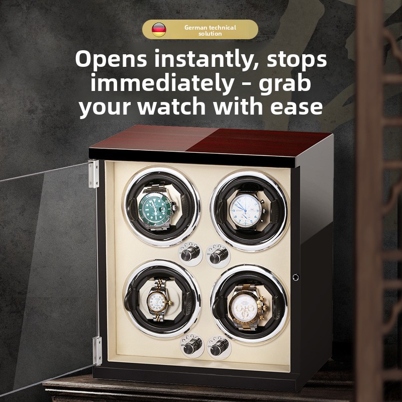 Automatic Rotating Watch Winde - Luxury Watch Winder Box ulasan dan harga