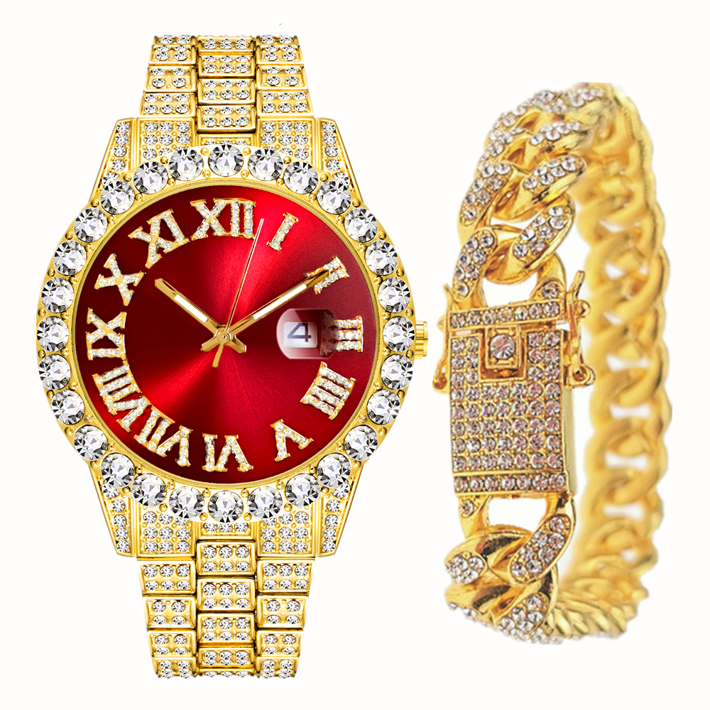 Full Iced Out Bracelet Men Bli - Luxury Watch Miami ulasan dan harga