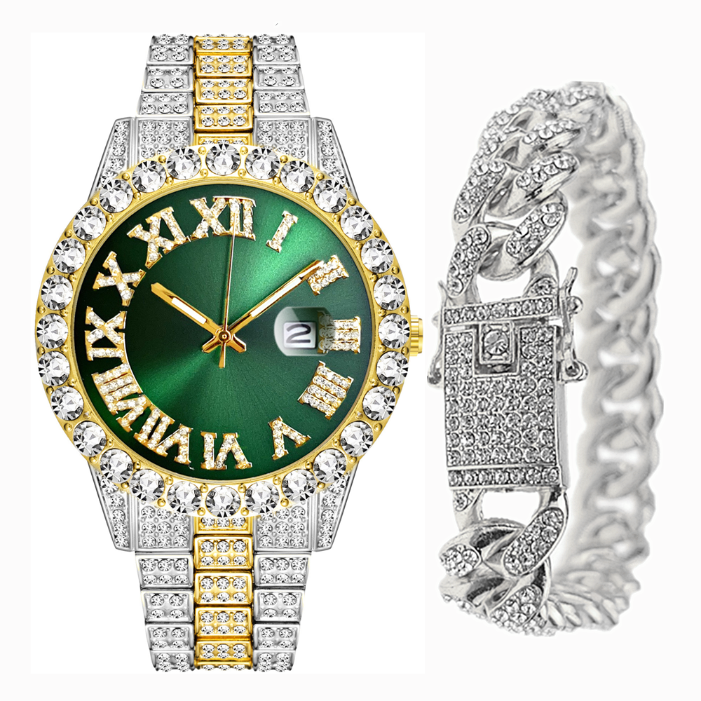 Full Iced Out Bracelet Men Bli - Luxury Watch Miami ulasan dan harga