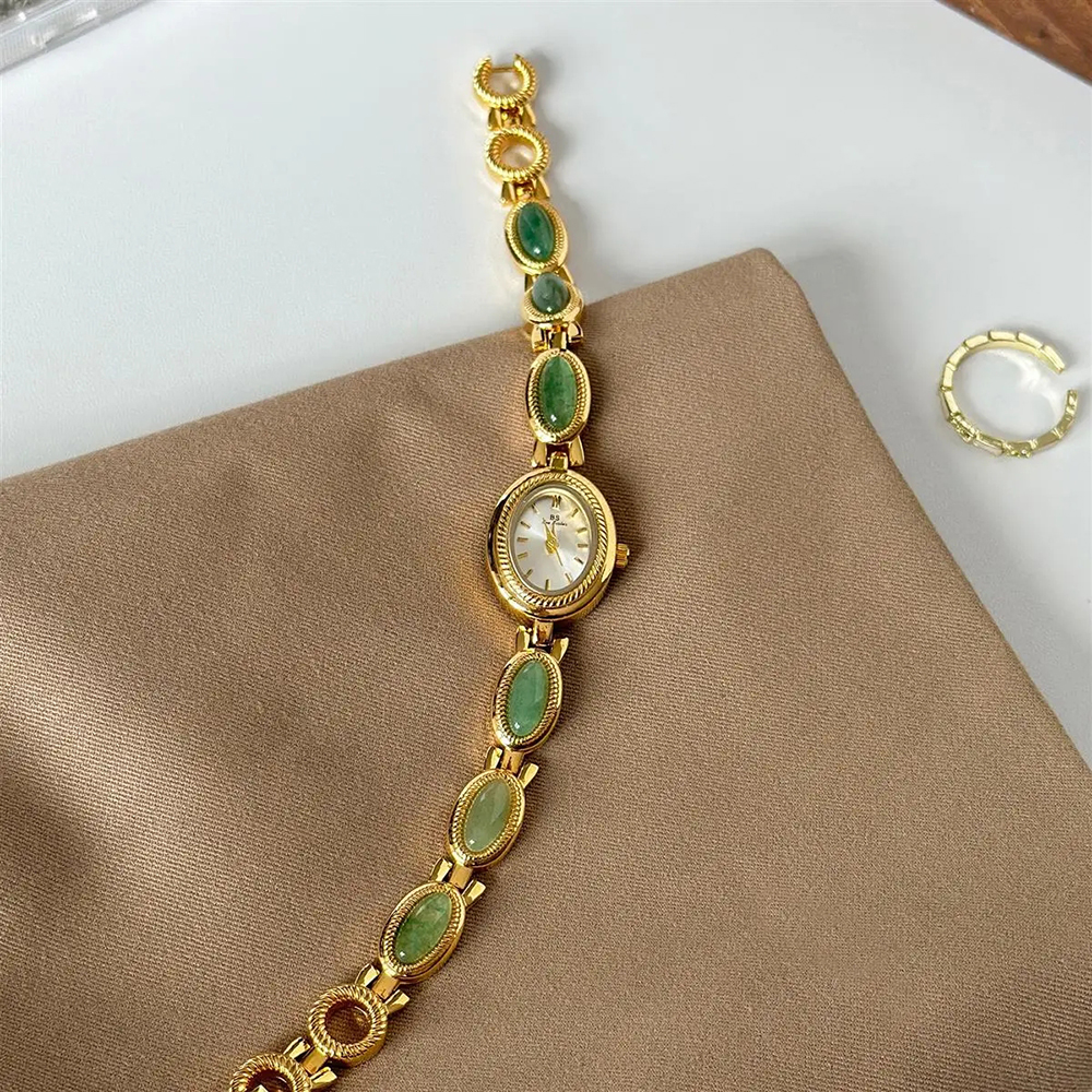 Women's Gold Watch Vintage Bro - Luxury Watch For Girls ulasan dan harga