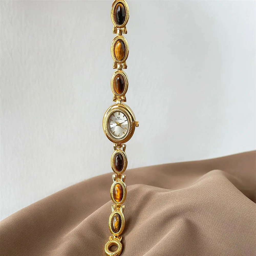 Women's Gold Watch Vintage Bro - Luxury Watch For Girls ulasan dan harga