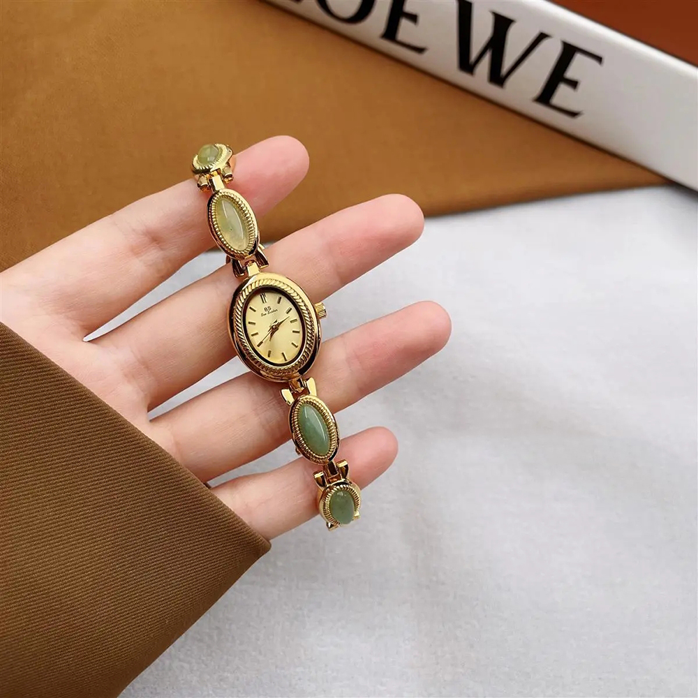 Women's Gold Watch Vintage Bro - Luxury Watch For Girls ulasan dan harga