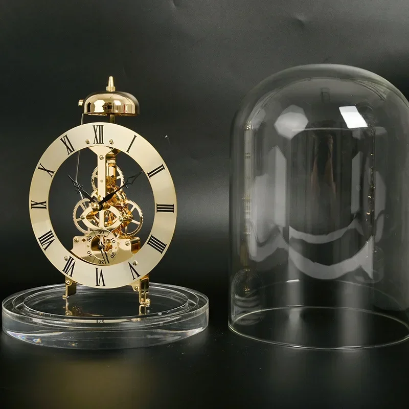 Nordic Retro Desk Clock Metal  - Table Watch Luxury ulasan dan harga