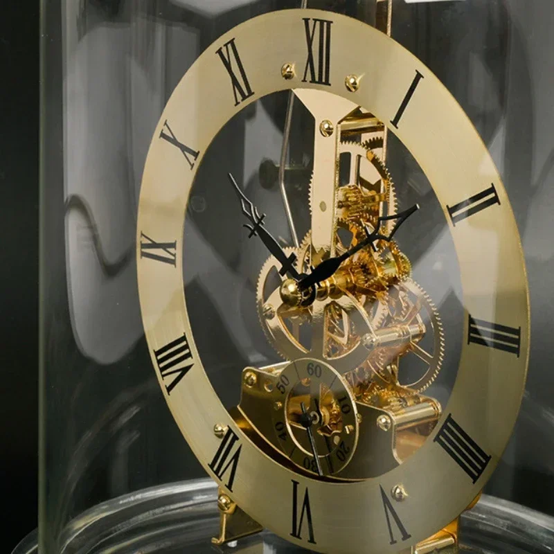 Nordic Retro Desk Clock Metal  - Table Watch Luxury ulasan dan harga