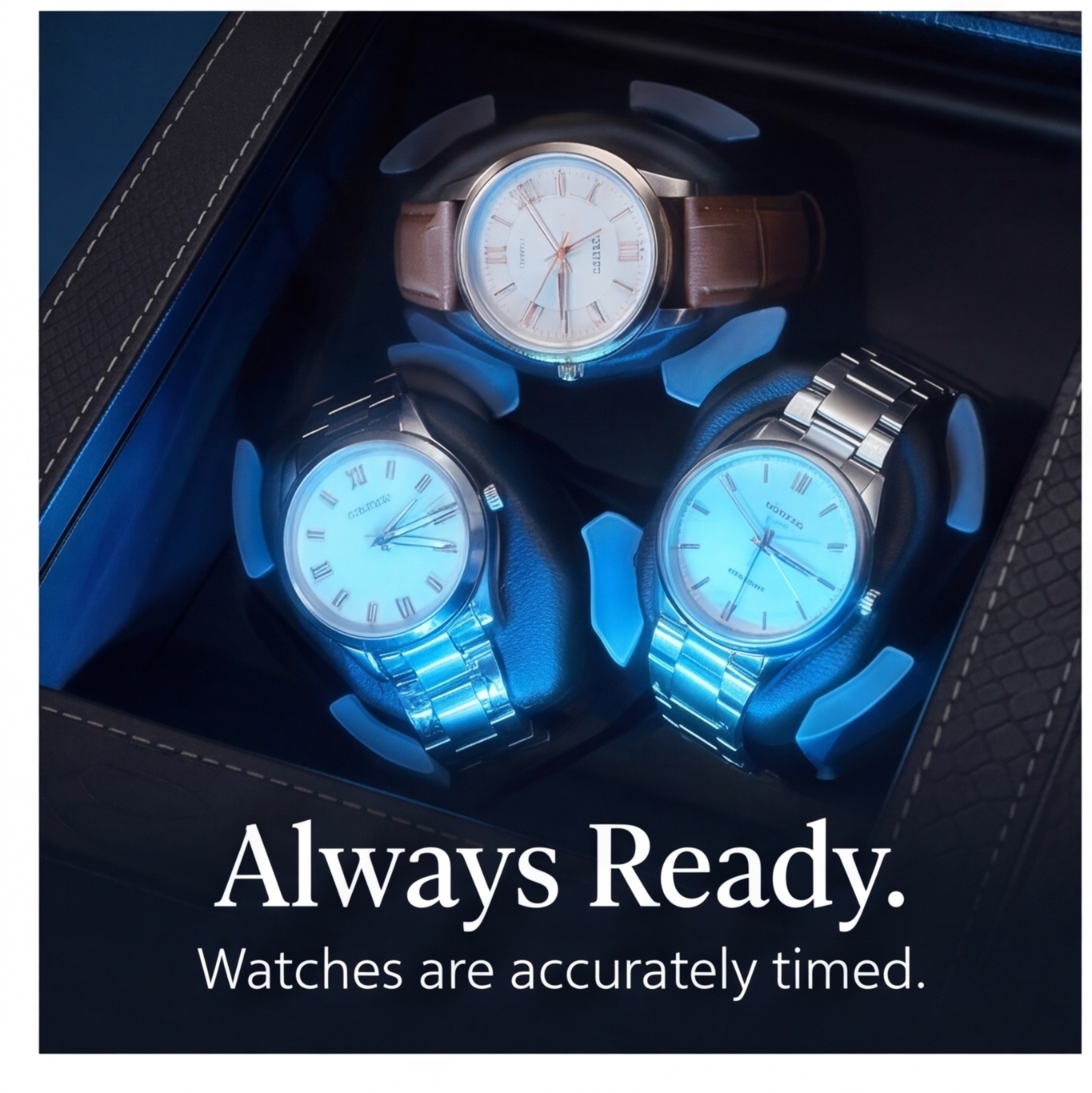Luxury 3+3 Watch Winder Box wi - Luxury Watch Winder Box ulasan dan harga
