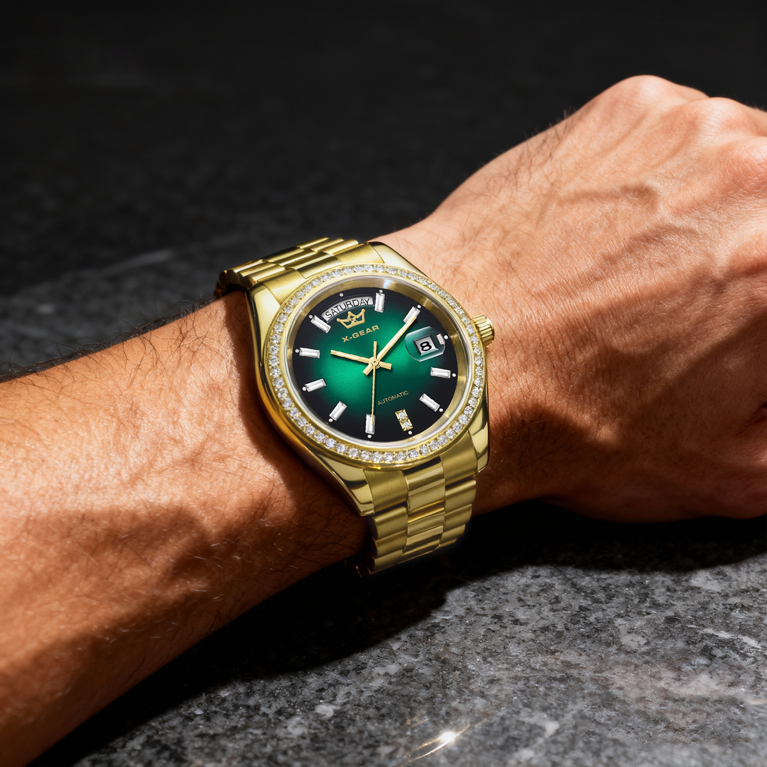 X-GEAR Men Luxury Watches  Mec - Luxury X I Watch ulasan dan harga