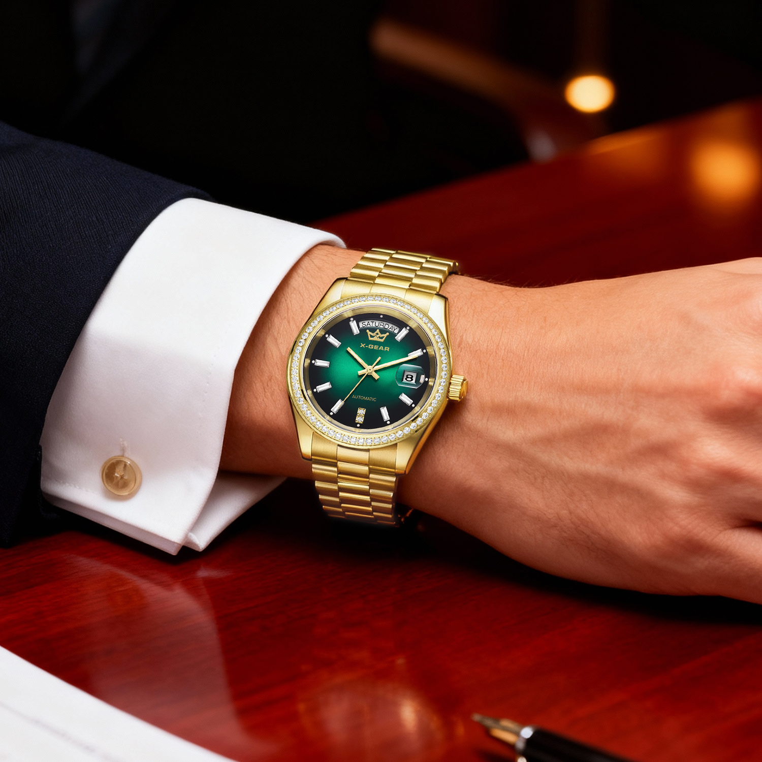X-GEAR Men Luxury Watches  Mec - Luxury X I Watch ulasan dan harga