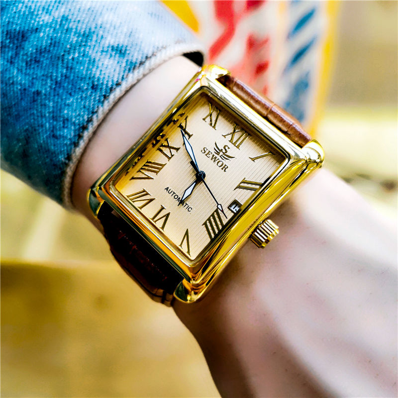 Light Luxury Punk-Style Square - Luxury Watch Name Brands ulasan dan harga