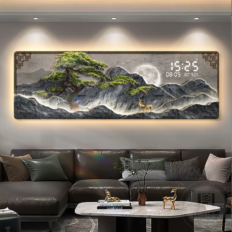 Big Size Luxury Clock Wall Dig - Luxury Watch Wall Clock ulasan dan harga