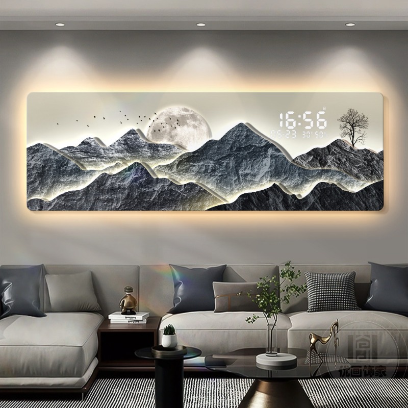 Big Size Luxury Clock Wall Dig - Luxury Watch Wall Clock ulasan dan harga