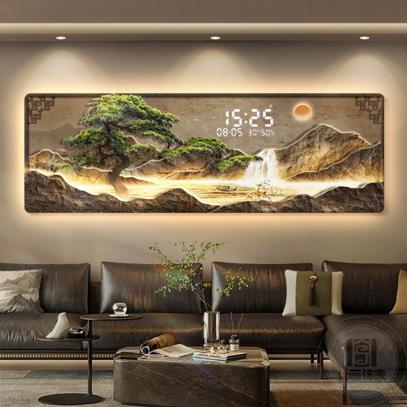 Big Size Luxury Clock Wall Dig - Luxury Watch Wall Clock ulasan dan harga