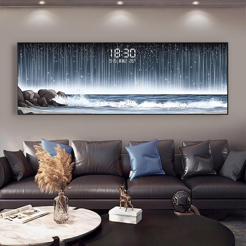 Temperature Date Wall Clock Lu - Luxury Watch Wall Clock ulasan dan harga