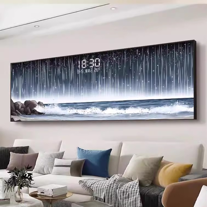 Temperature Date Wall Clock Lu - Luxury Watch Wall Clock ulasan dan harga