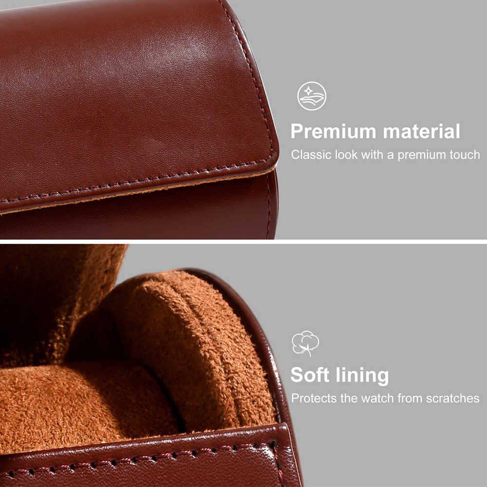 Luxury PU Leather Watch Case W - Luxury Watch Winder Box ulasan dan harga