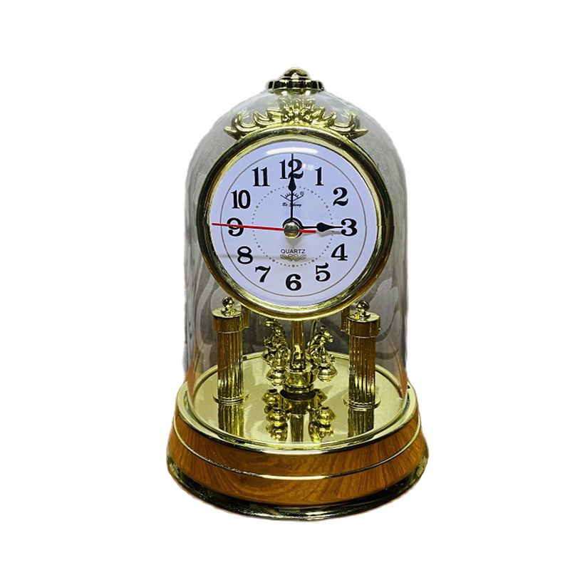 Luxury Gold Table Clock Silent - Table Watch Luxury ulasan dan harga